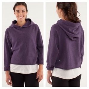 Lululemon Please Me Pullover 8 Heathered Purple